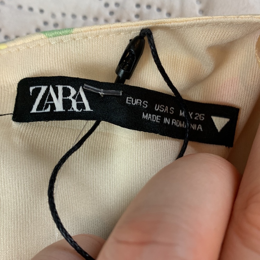 NWOT Zara Floral Mini Dress - Picture 10 of 16
